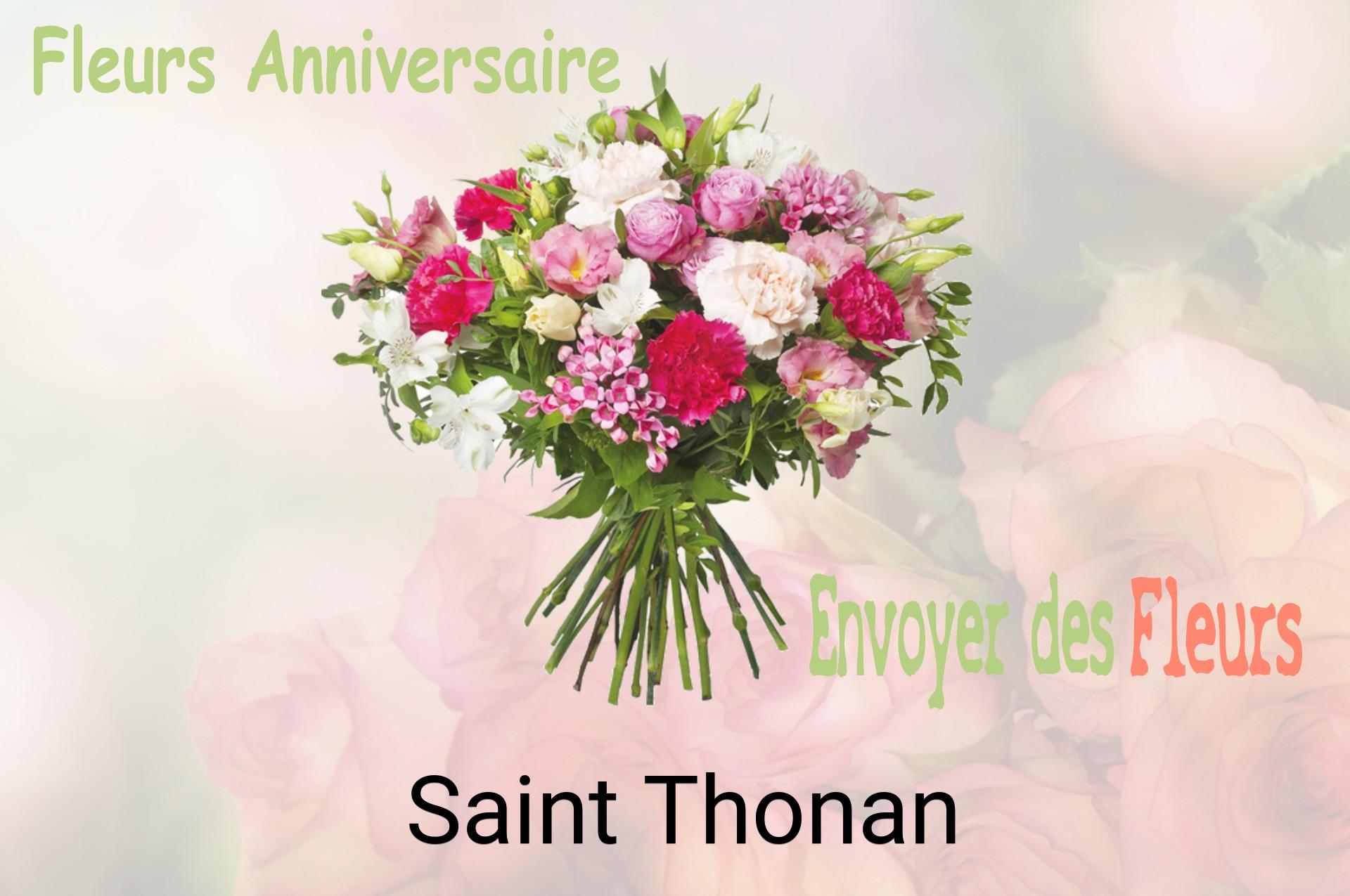 Bouquet de fleurs d’anniversaire livré à Saint-Thonan
